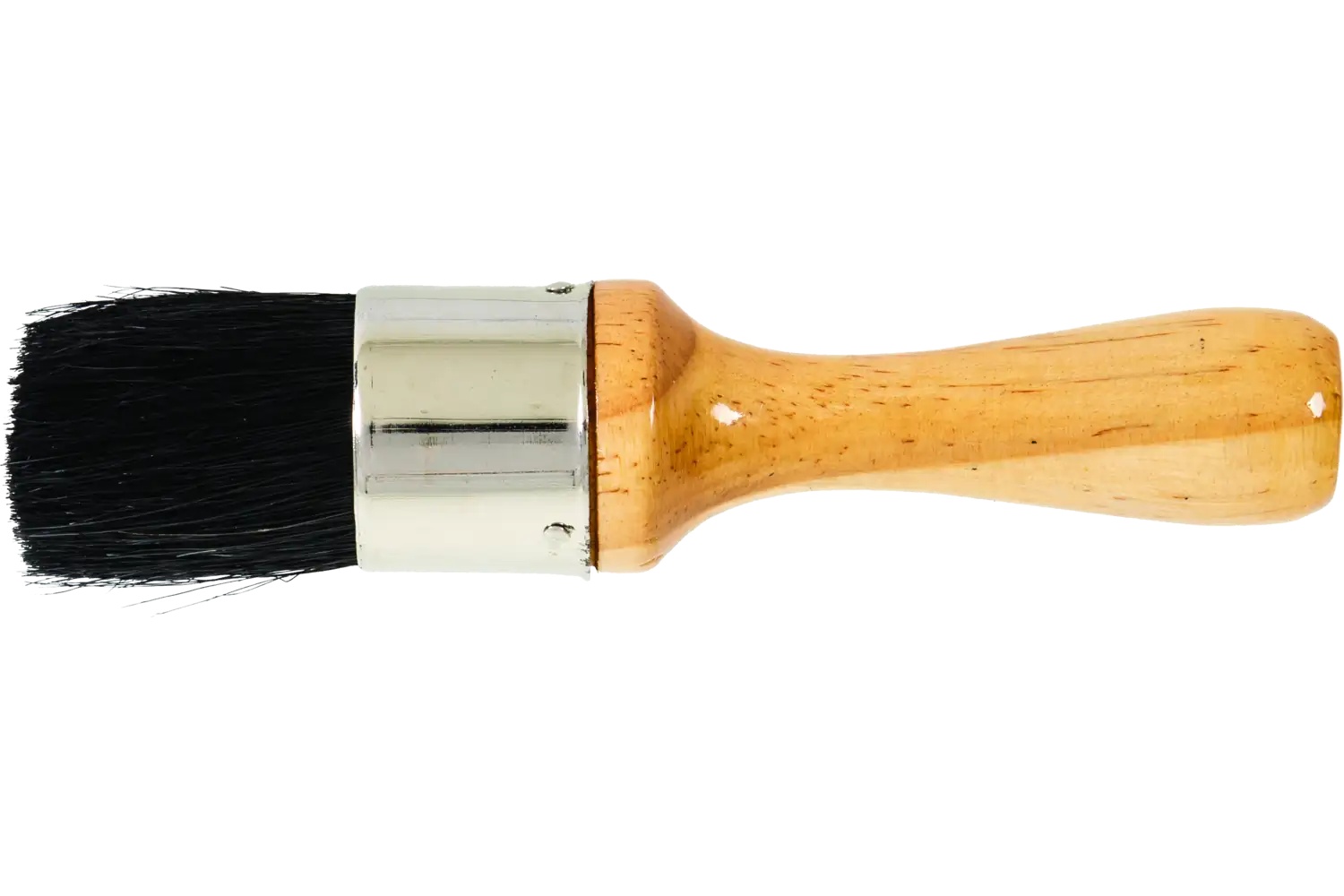 Picture of Pferd Stencil Brush 1-1/4" Dia. Black China Bristle Wooden Handle
